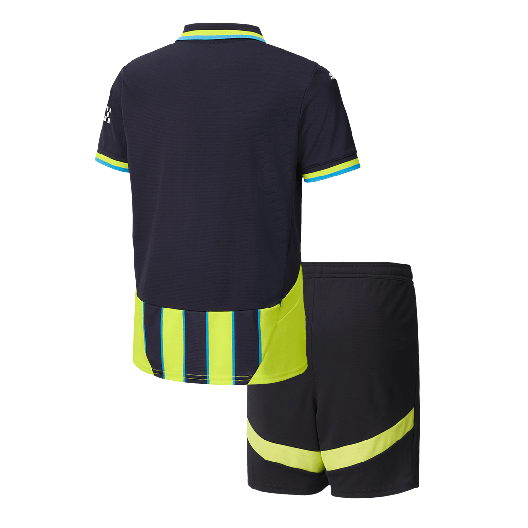 Manchester City Kids Away Football Shirt (Shirt + Shorts) 2024/25