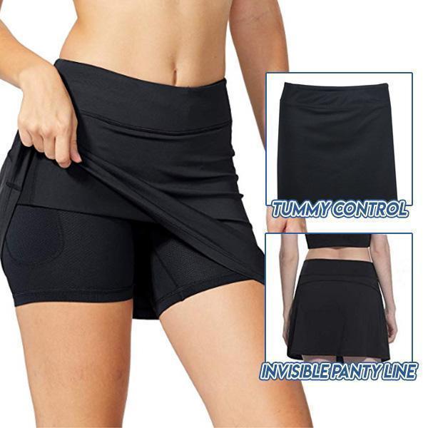 Anti-chafing Active Skort - Super Soft & Comfortable 💖Buy 2 Free Shipping