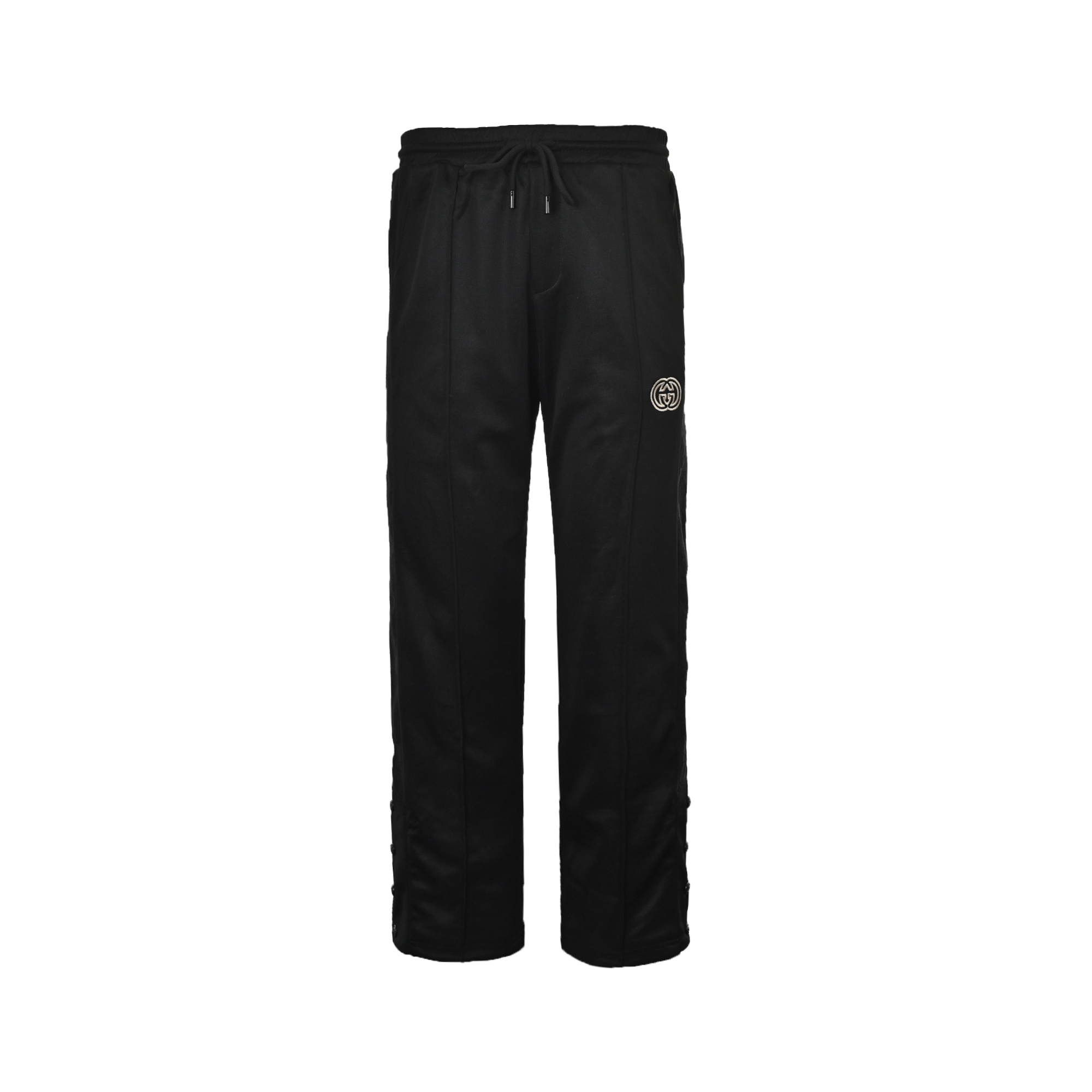 Gucci 24Fw hollow double G embroidered half-zip school uniform suit trousers