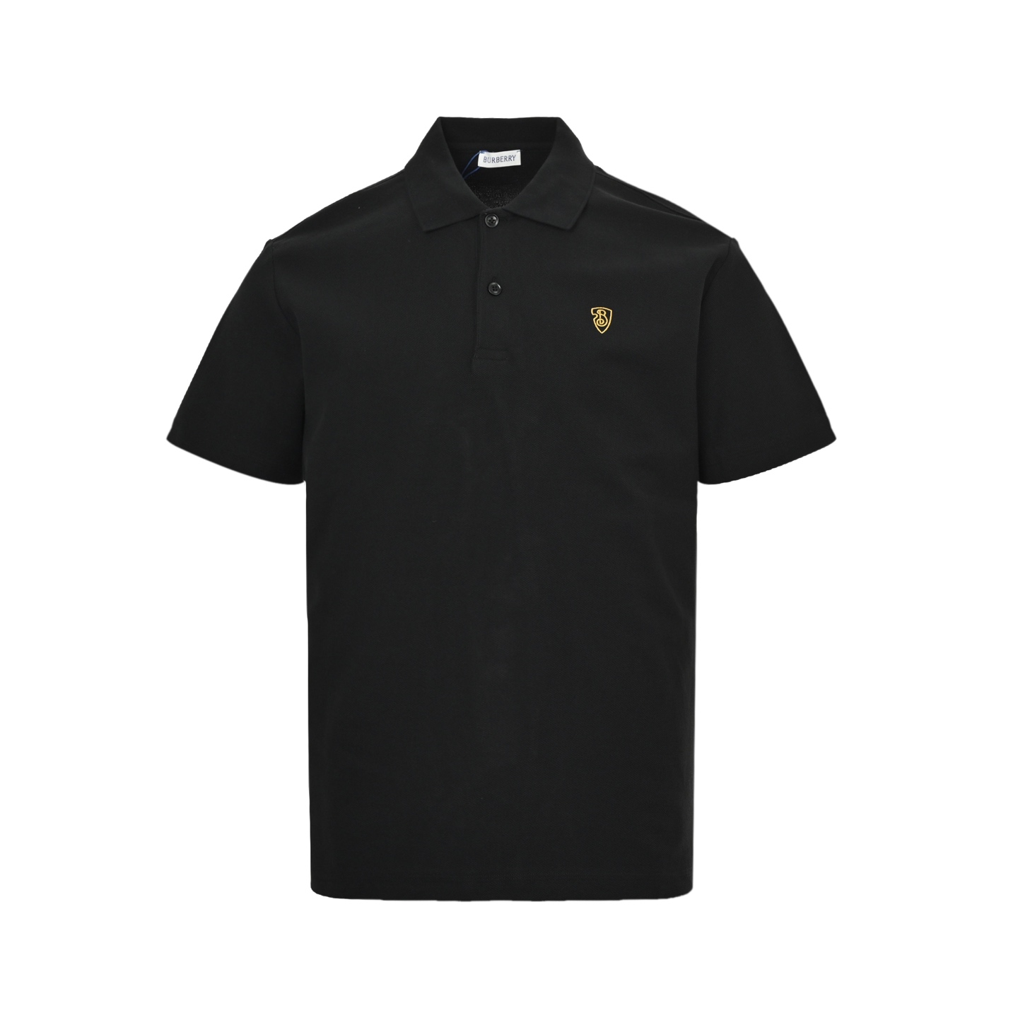 Burberry 25ss shield embroidered Polo short sleeve