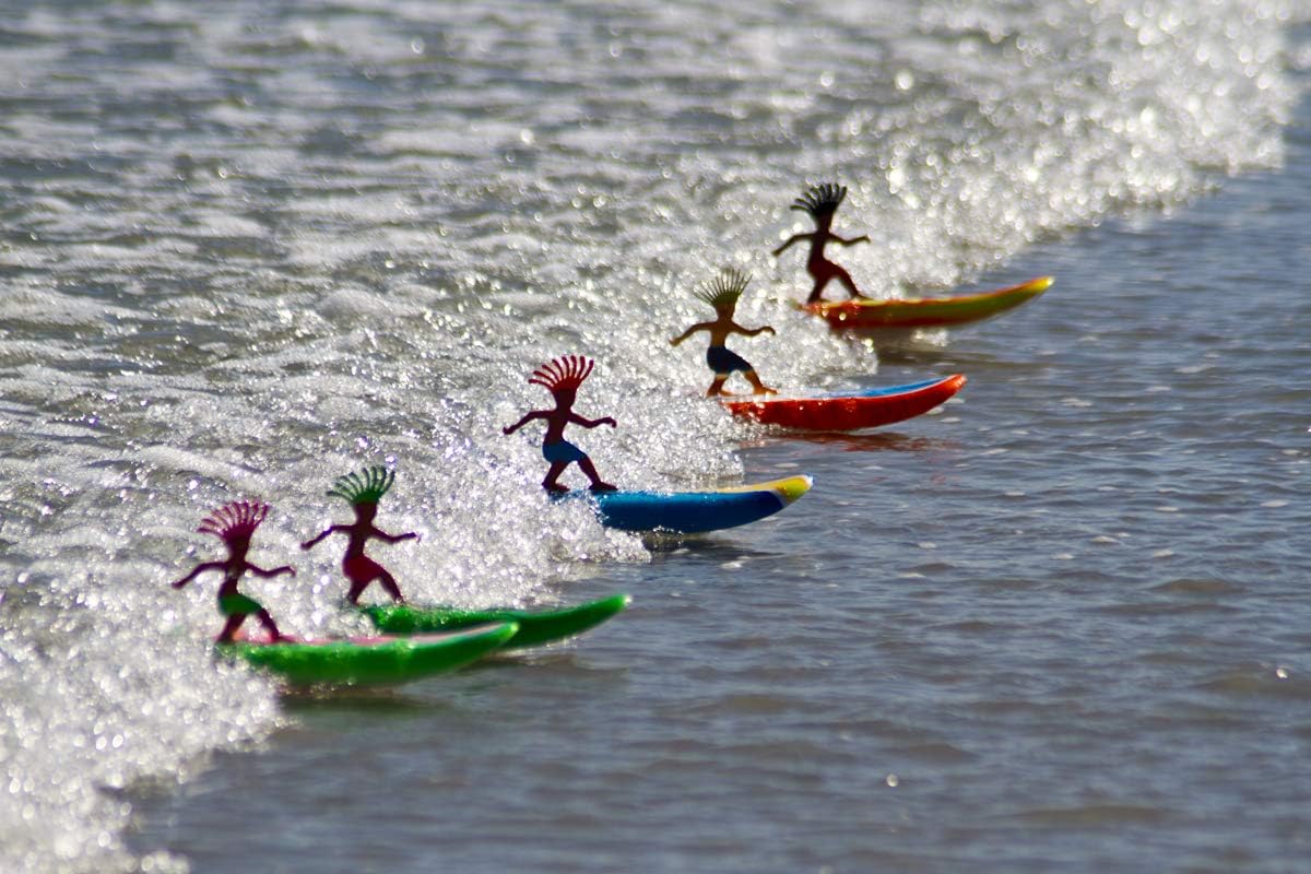 🔥Last Day 50% OFF🔥Wave Powered Mini-Surfer and Surfboard Toy
