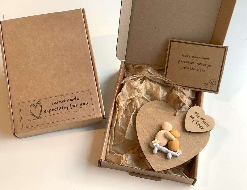 Gift for Mum, wooden hanging ornament