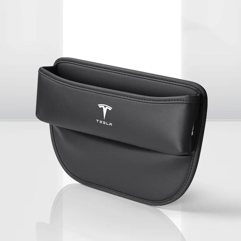 🔥Hot Sale🔥 Exclusive Logo Leather Car Seat Storage Box