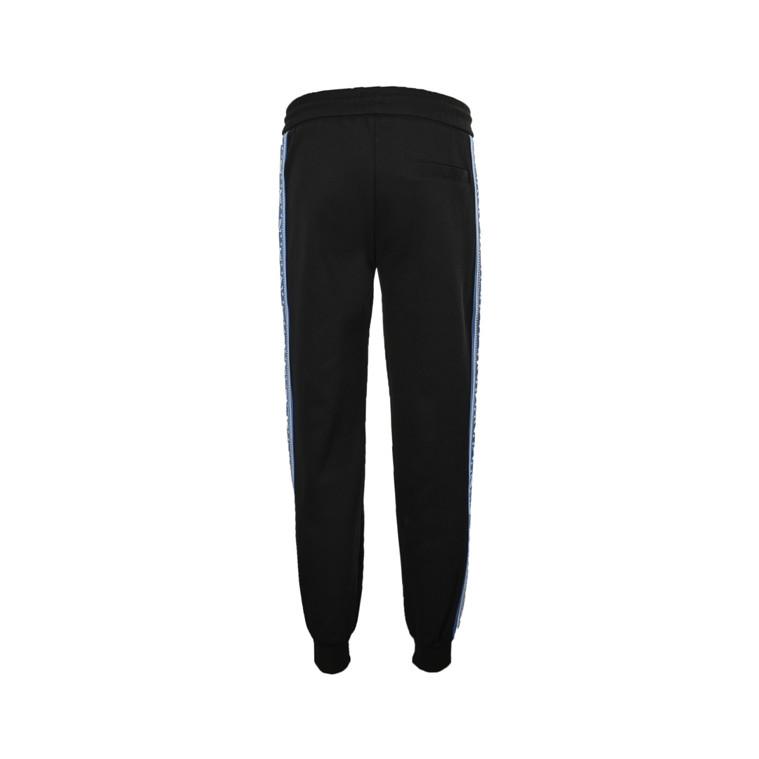 Louis Vuitton 23Fw Fair Isle Blue Web Stripe Trousers