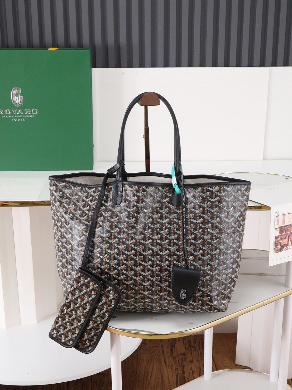 Goyard saint louis small shopping bag 020146
