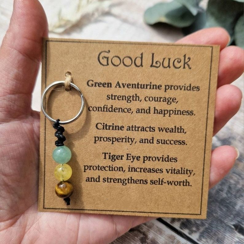 Healing Crystal Keyring | Lucky Gift