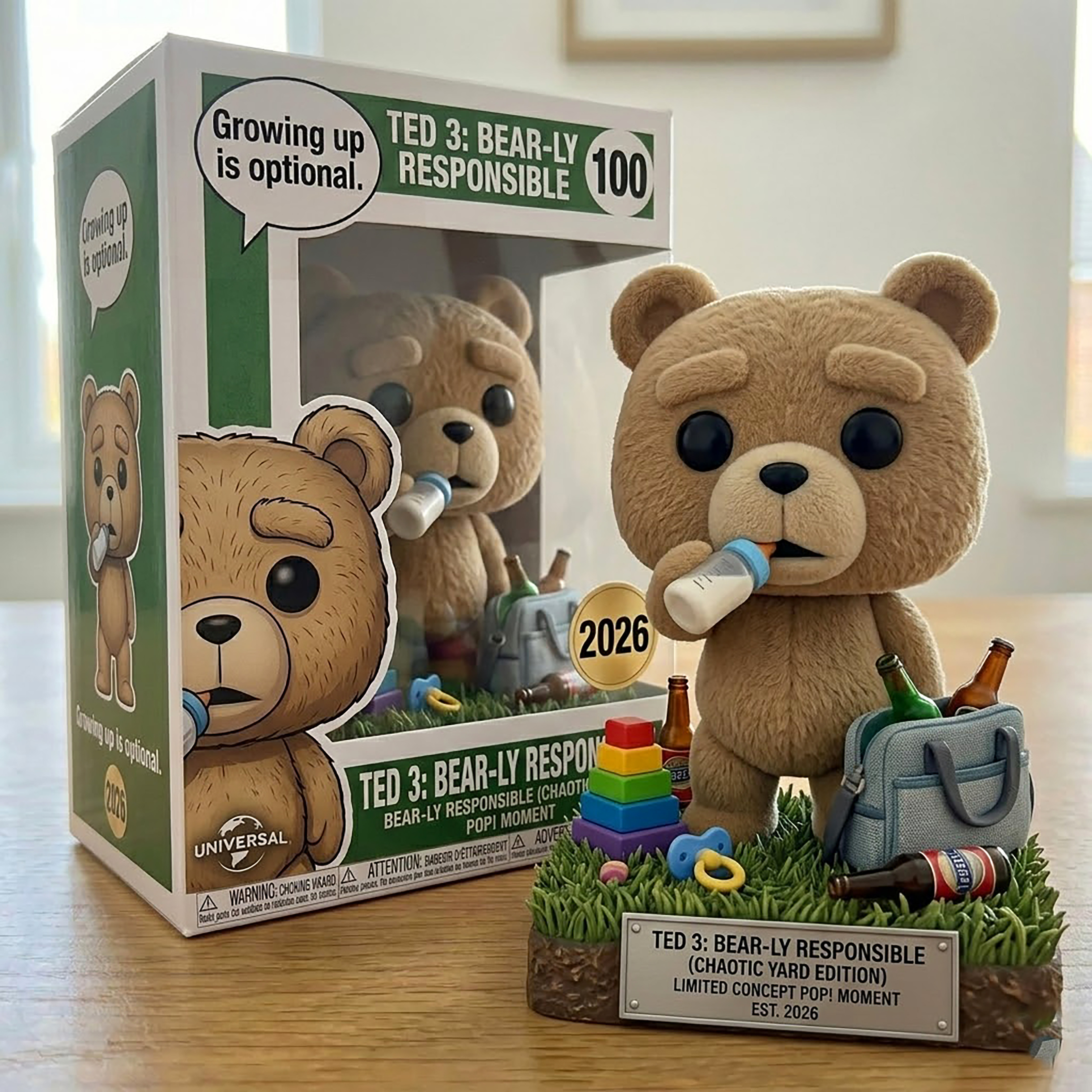 🧸 TED 3: Bear-ly Responsible Limited Concert Pop!