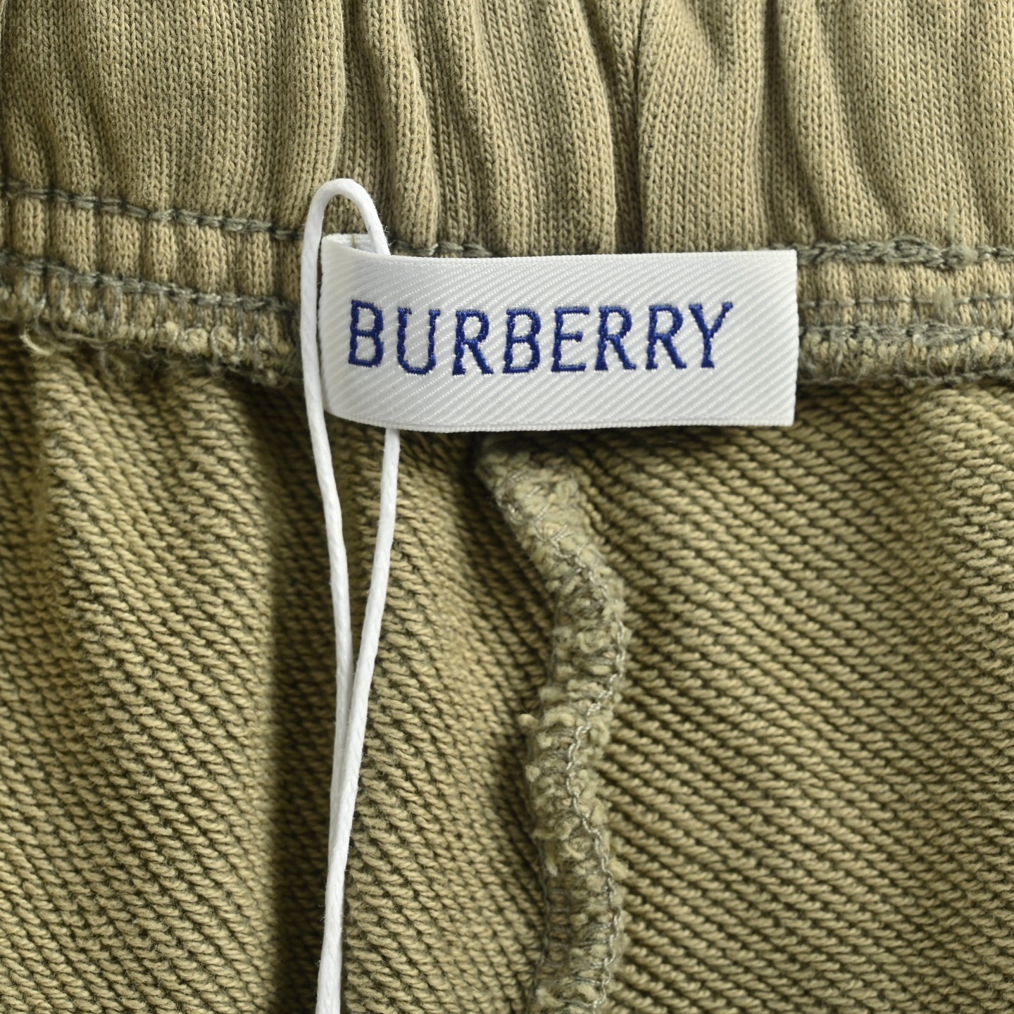 Burberry 25ss Warhorse Towel Embroidery Check Patch Washed Shorts