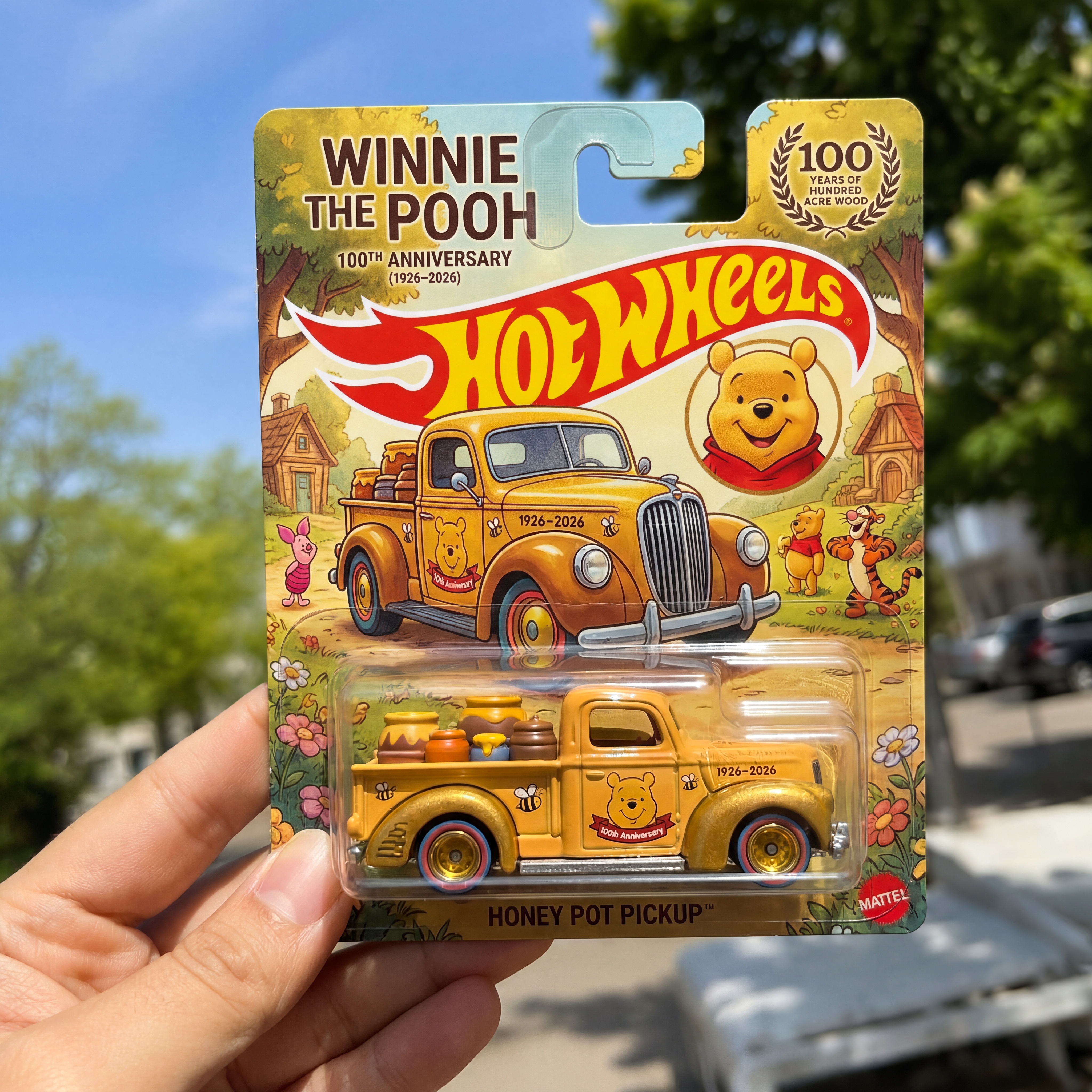 Hot Wheels Winnie the Pooh 100th Anniversary Honey Pot Pickup