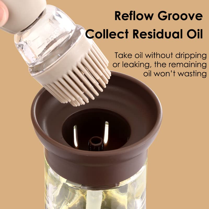 Oil Brush Bottle Dispenser