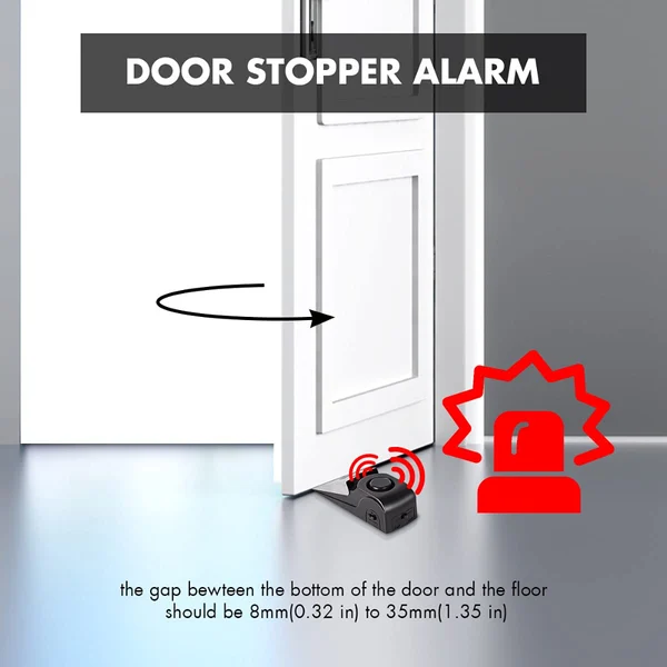 🔥Hot Sale Now-SAVE 55% OFF🔥120DB🚨Door Stop Alarm