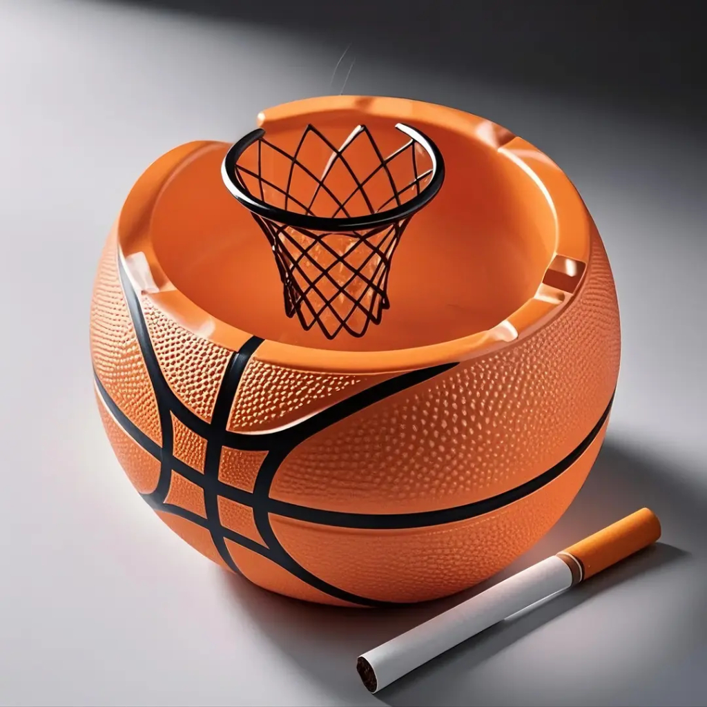 Basketball - themed Ashtray