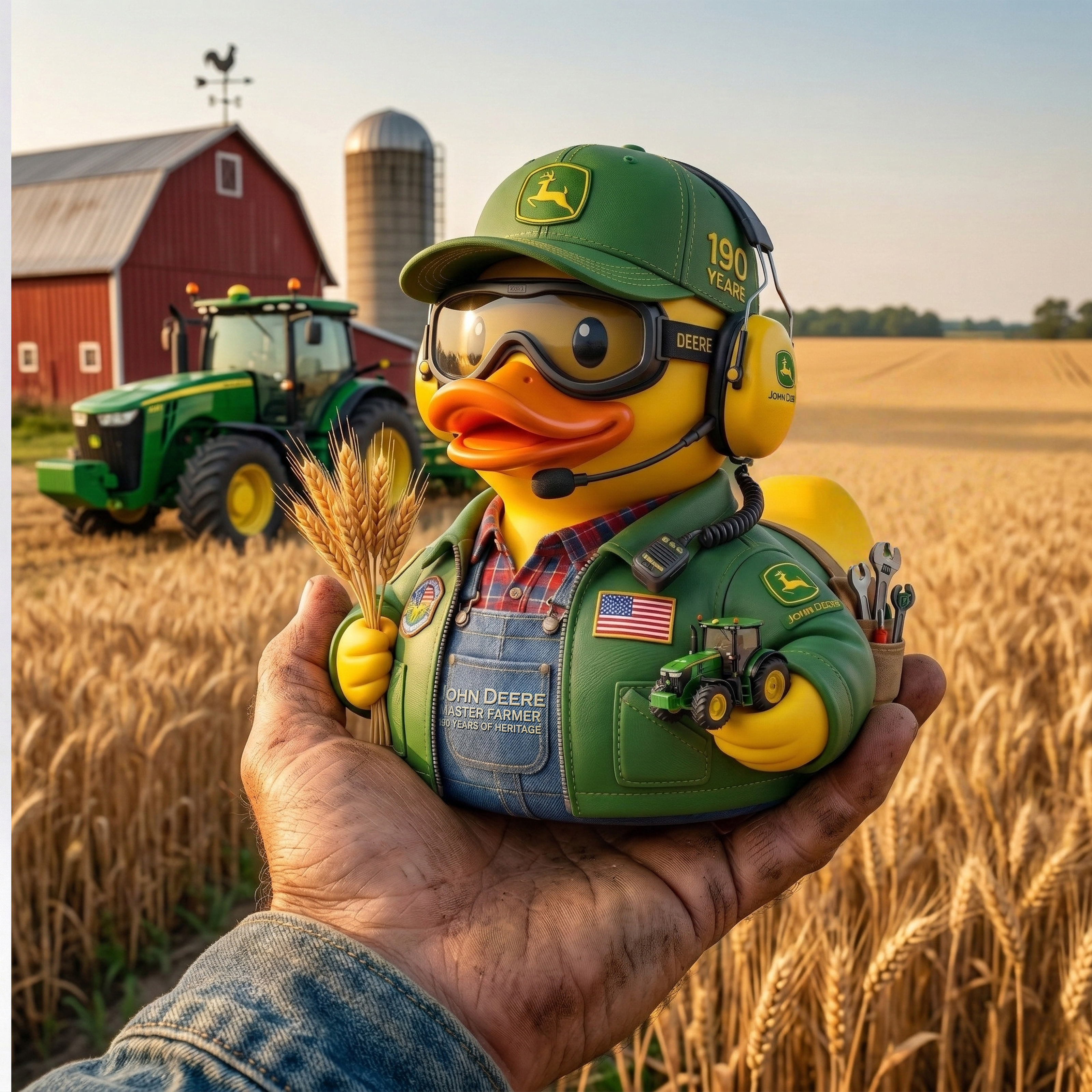 John Deere 190 Years Master Farmer Collector Duck