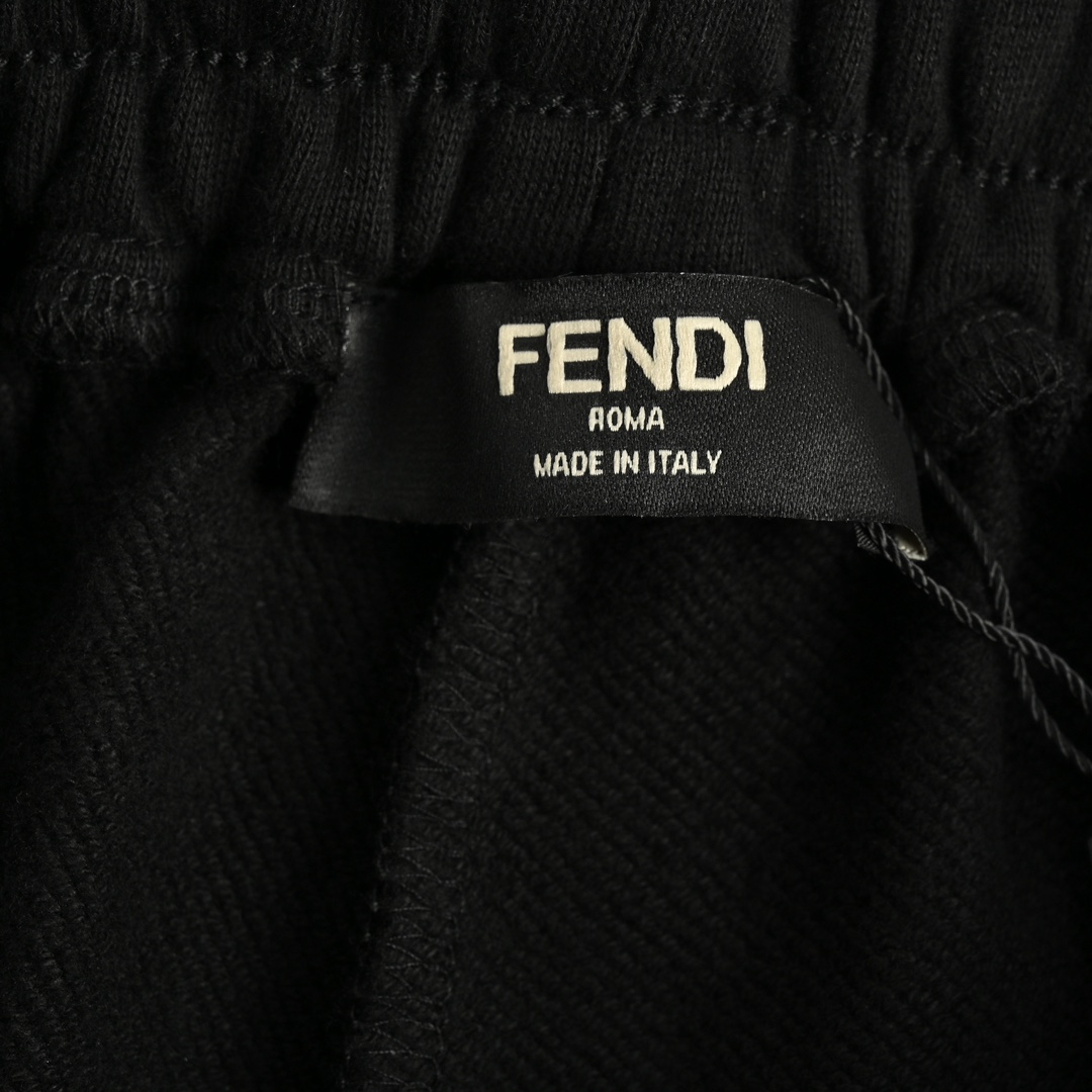 Fendi Classic Side Double Flogo Shorts