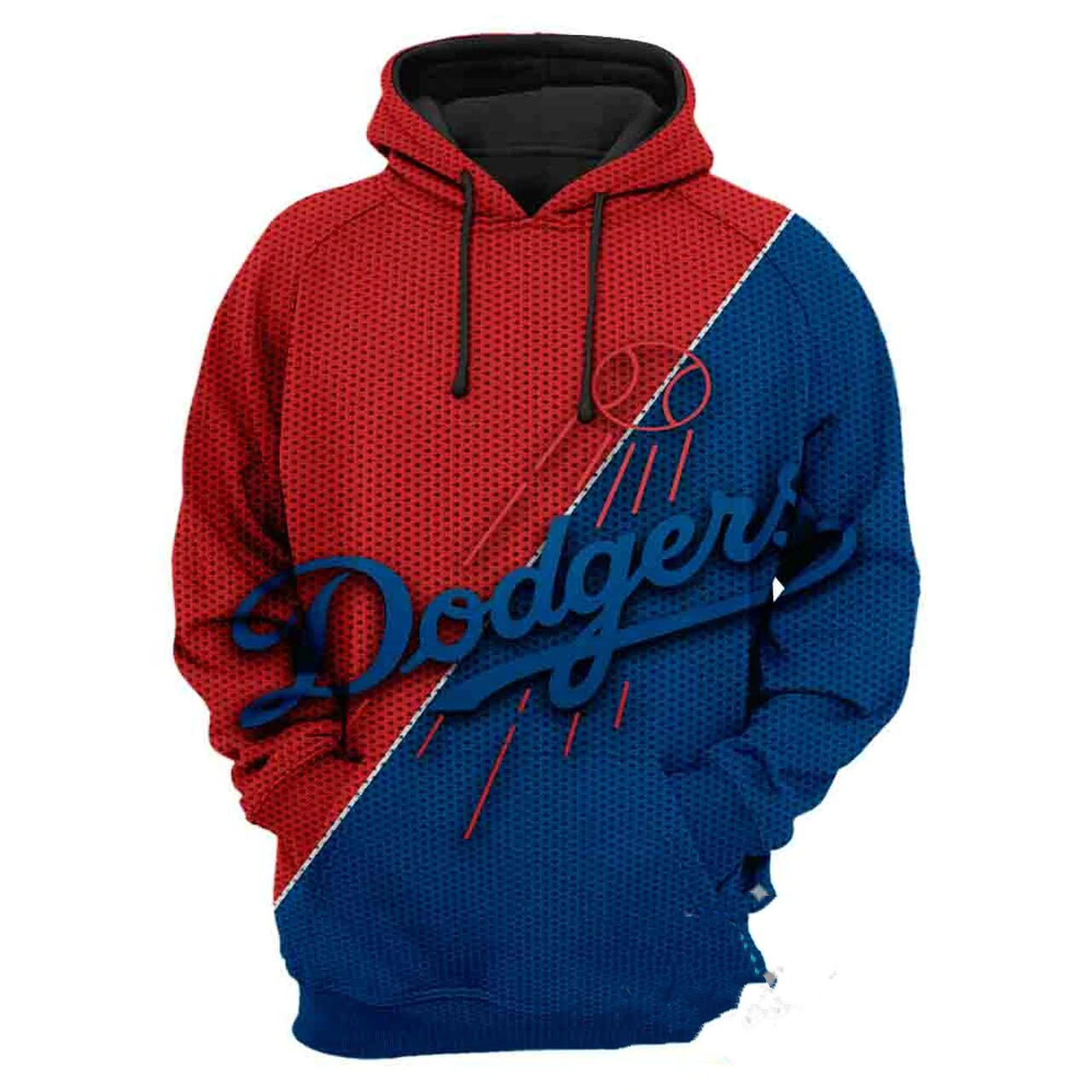 LOS ANGELES DODGERS 3D CASUAL HOODIE 101