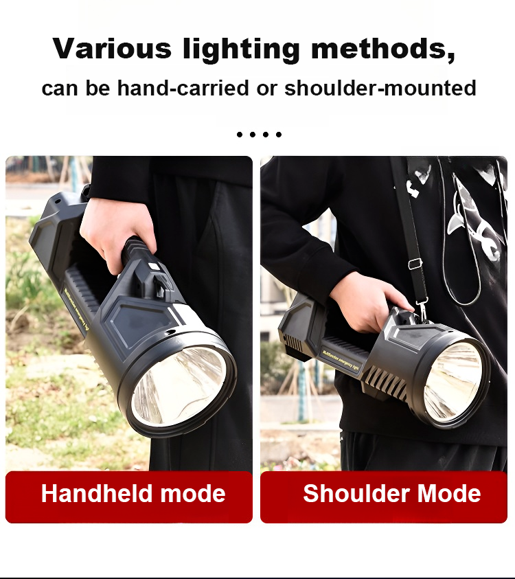 🔥Last Day 50% OFF🔥New German 1000000 lumens Waterproof Spot Lights Handheld Large searchlight📦GET FREE SHIPPING NOW