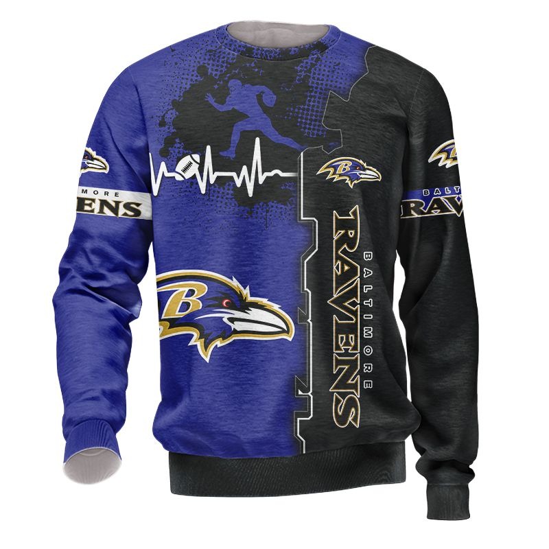 BALTIMORE RAVENS 3D B001R