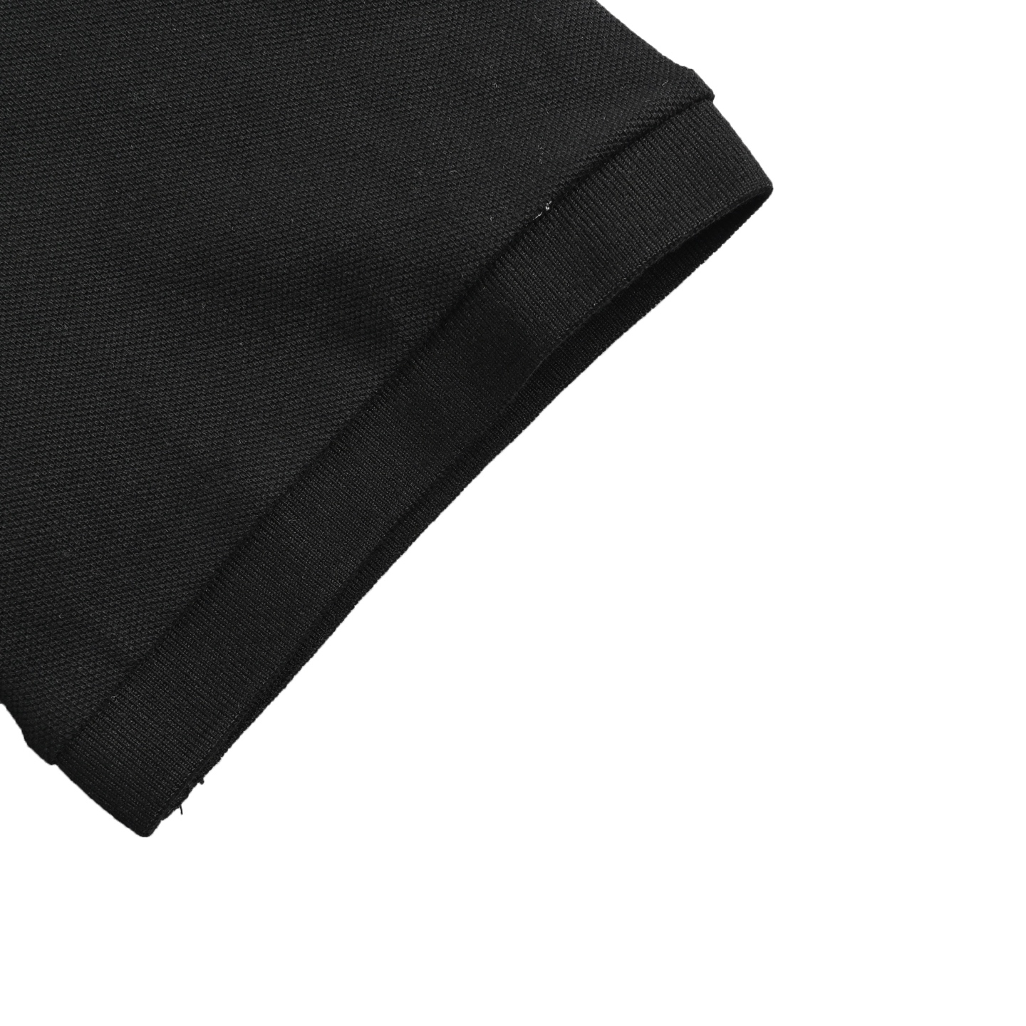 Prada 25ss Polo short sleeve with contrasting embroidery on the chest triangle logo