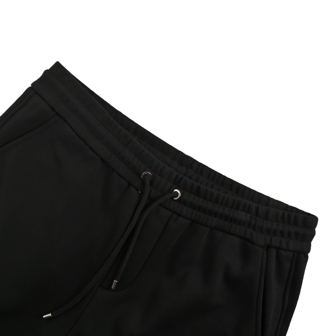 Loewe 24Fw embroidered logo fleece trousers