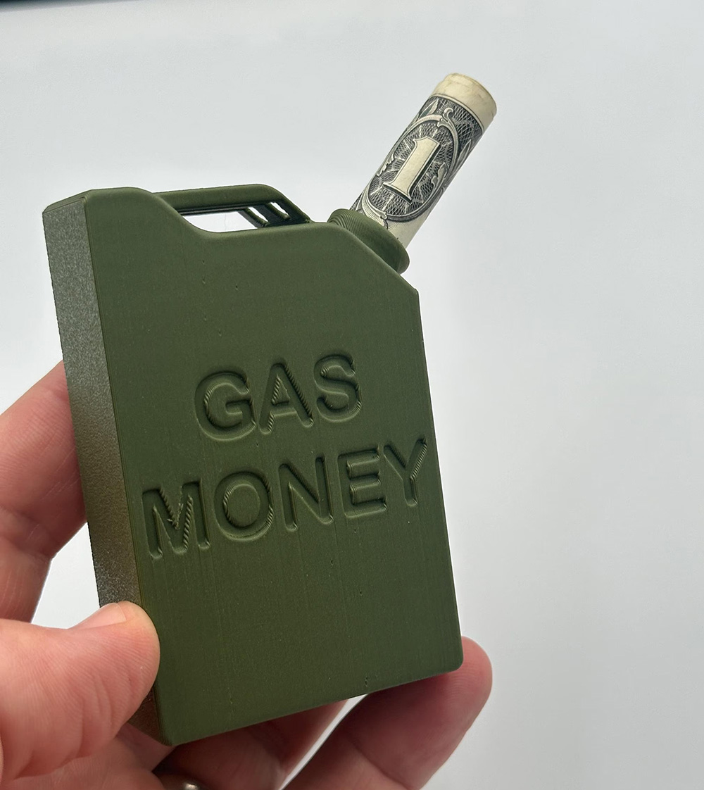 Gas Can Money Holder