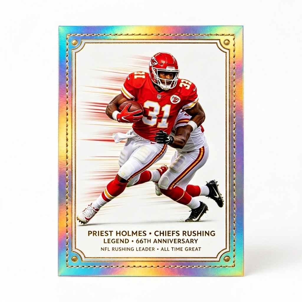 Kansas City Chiefs 66th Anniversary Collector Trading Card Set