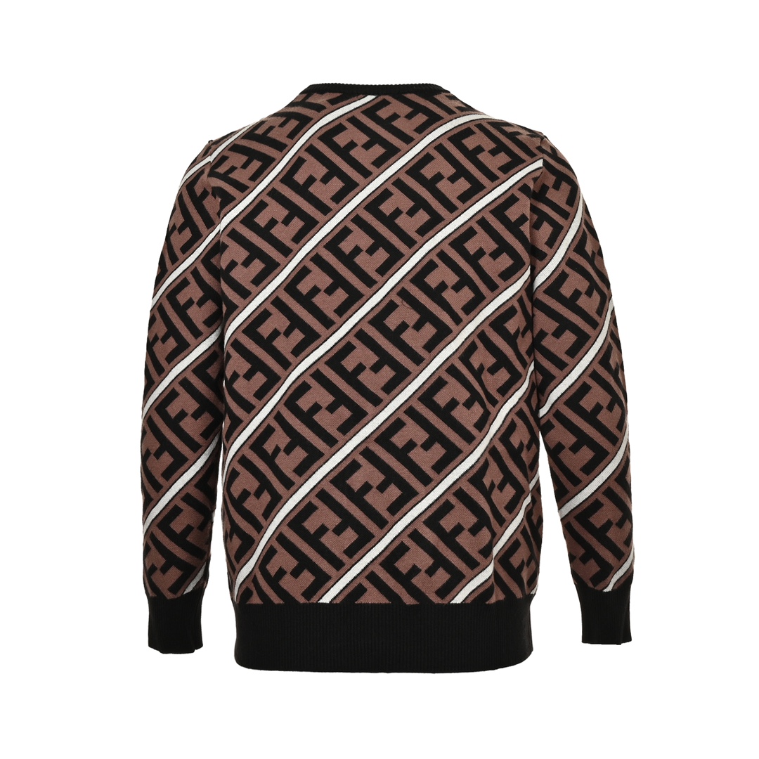 Fendi 24Fw FF all-over jacquard sweater