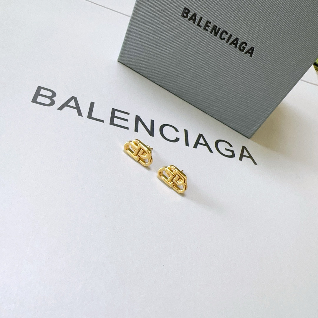 Balenciaga BB earrings