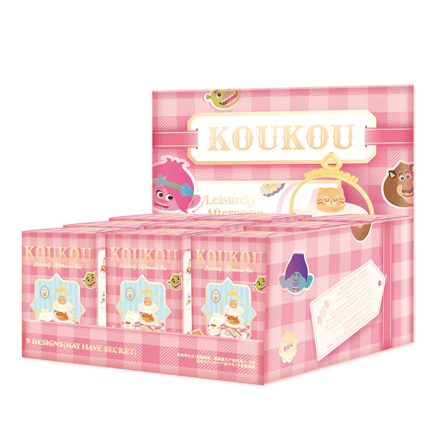 POP MART DreamWorks KouKou Leisurely Afternoon Tea Series Prop [1 Blind Box]
