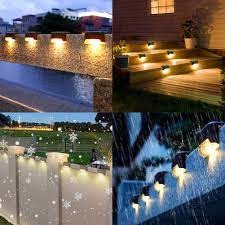 Solar Deck Lights, Automatically ON/OFF💡