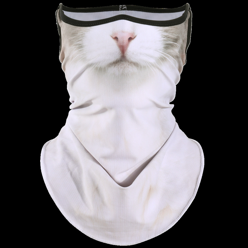 2024 new 3D sun protection ear-hung animal mask