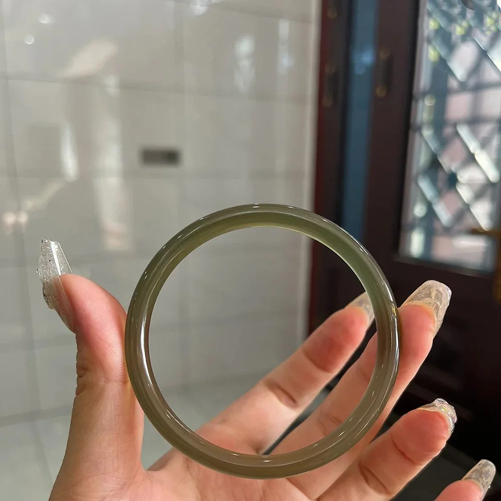 Natural Ice Jade Bracelet For women Charm Jadeite 6mm Round High Quality Agate Bangle Fine Jewelry Accessories Free Shipping