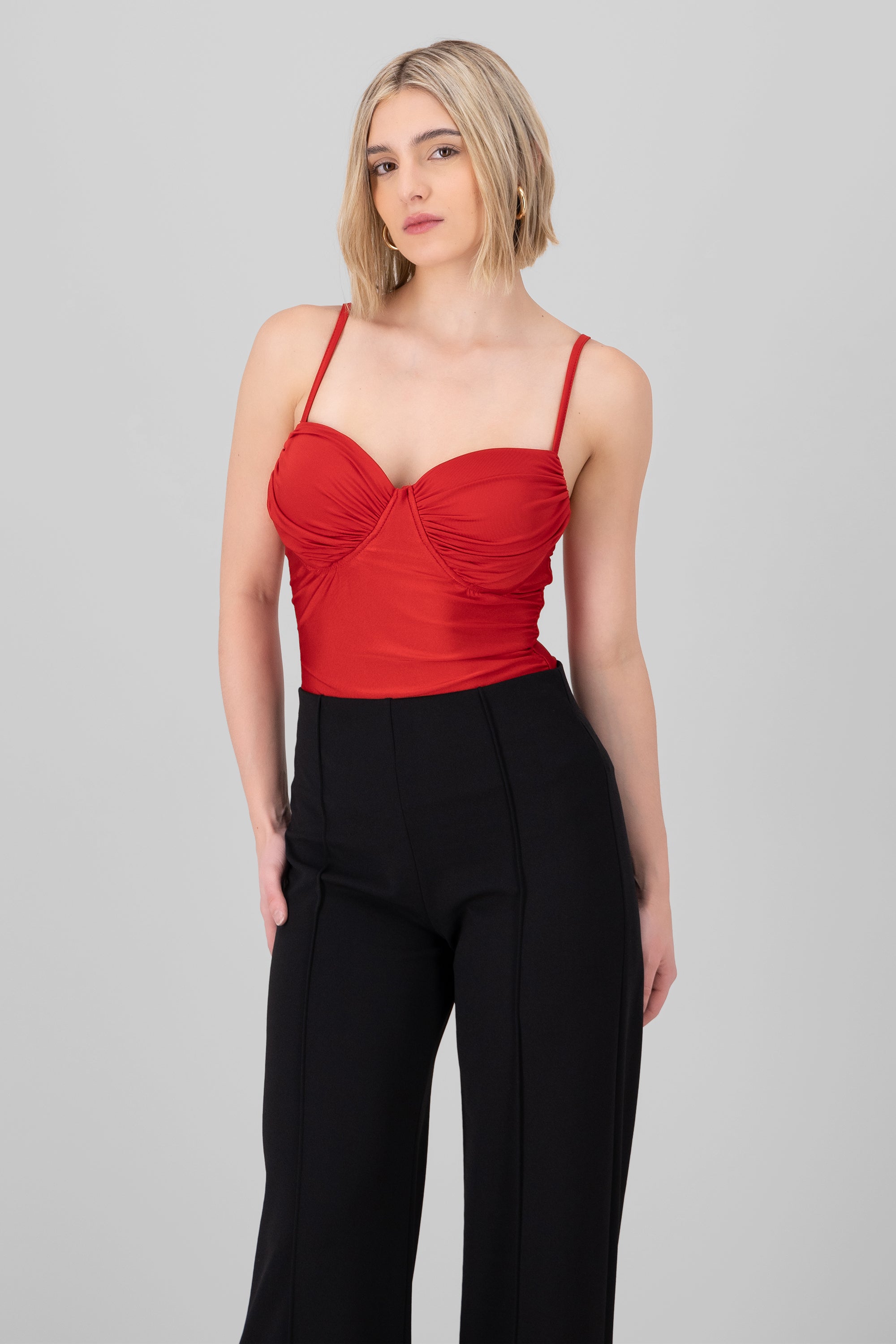 Satin Cup Bodysuit