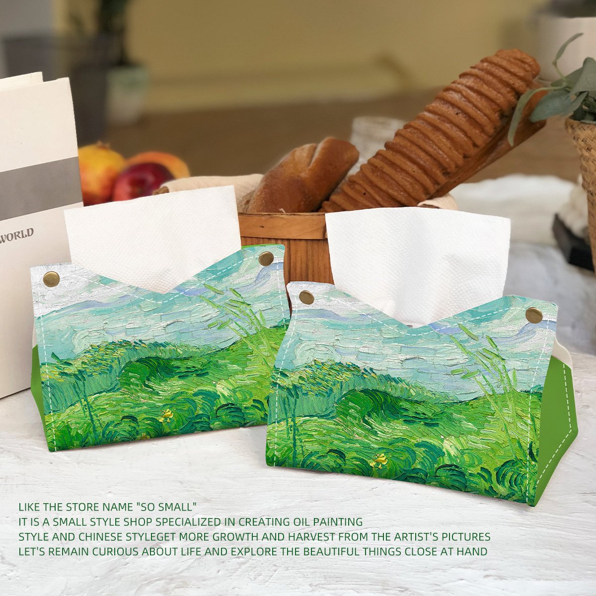(48% OFF)Oil Painting Tissue Box(BUY 6 FREE SHIPPING!)