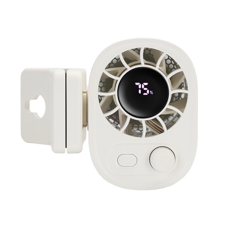 💥ON SALE💥Rechargeable 360° Rotation Car Clip On Fan with LED Display - 100 Speeds Adjustable
