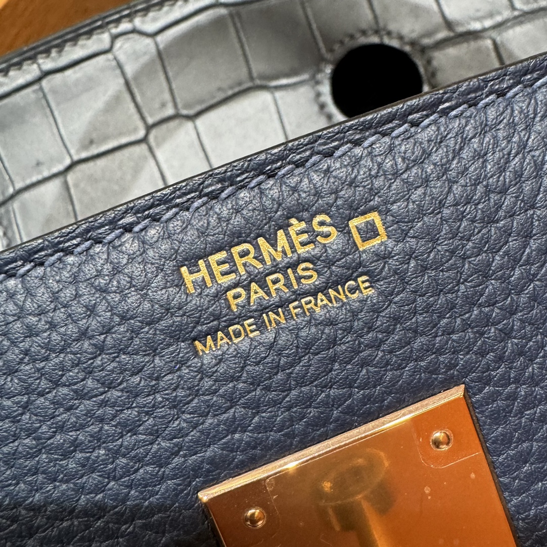 Hermès Birkin Touch 73Blue saphir (Handmade to order)