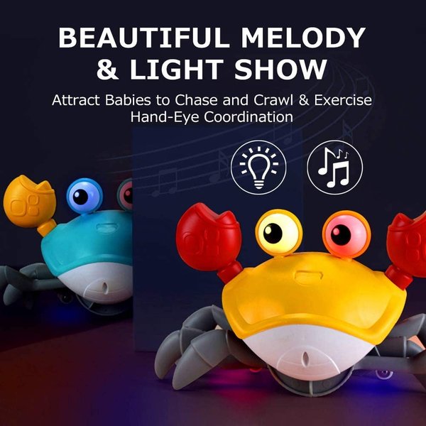 (💥Last Day Promotions-50% OFF)--Crawling Crab Sensory Toy--BUY 2 GET 10% OFF & FREE SHIPPING