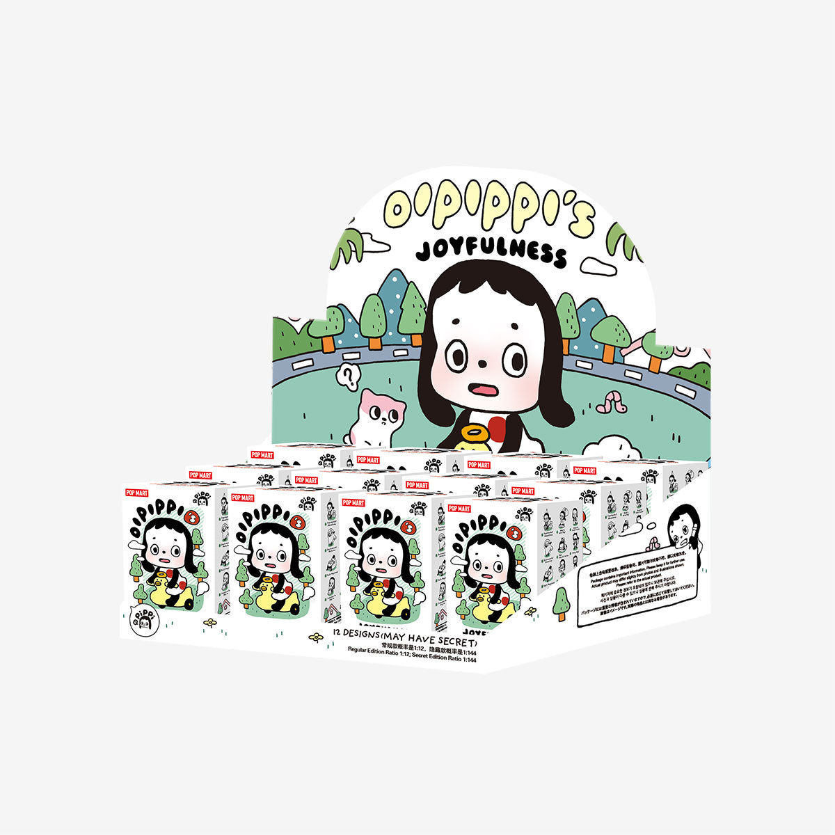 POP MART OIPIPPI's Joyfulness Series Figures [1 Blind Box]