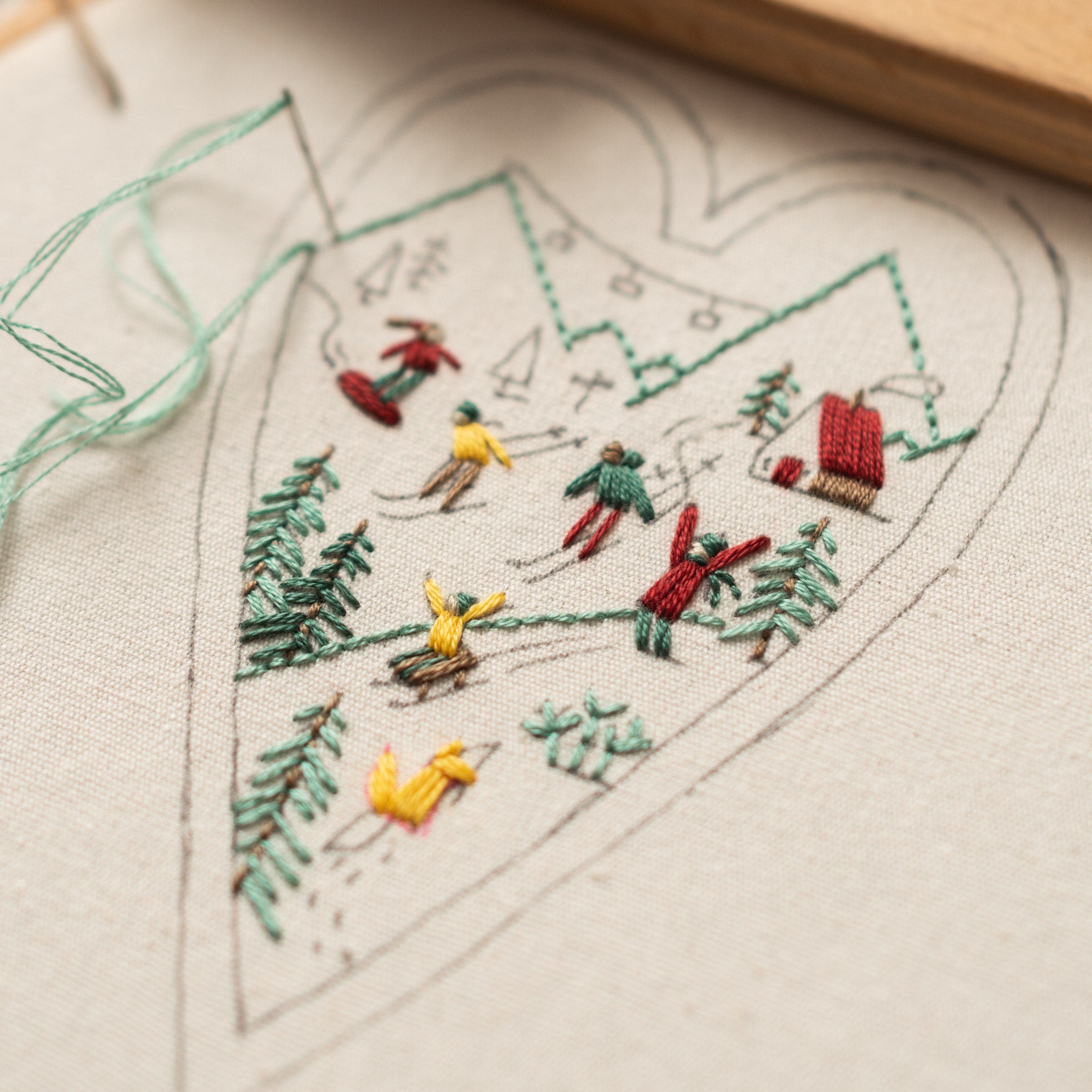 🎅2024 Christmas Promos🔥DIY Ornament for Christmas in the shape of a heart