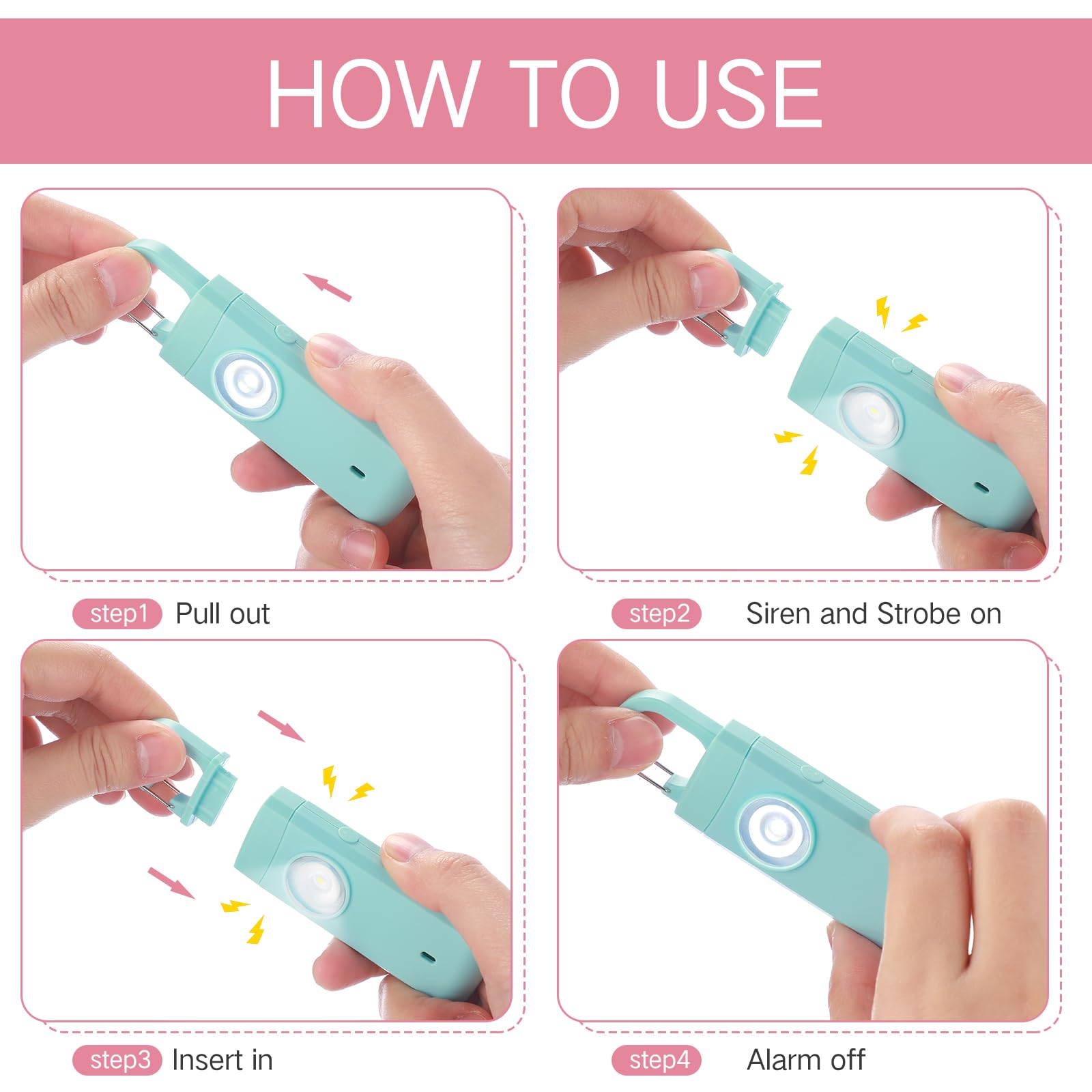 Rechargeable Personal Safety Alarm – Designed by Women, for Women