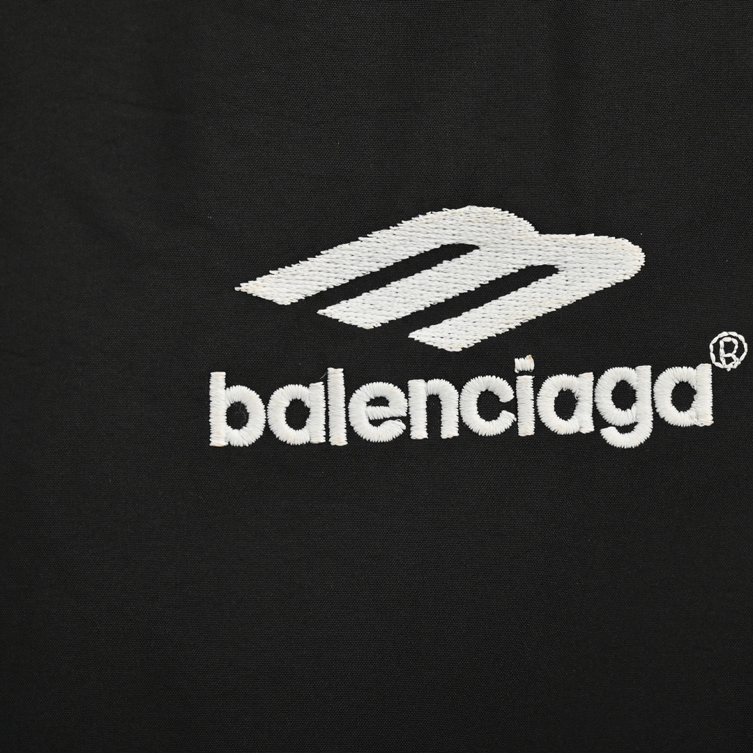 Balenciaga 24Fw Manchester United Embroidered Panel Woven Trousers