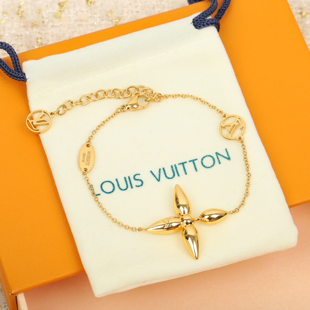 Louis Vuitton Four Leaf Clover Bracelet