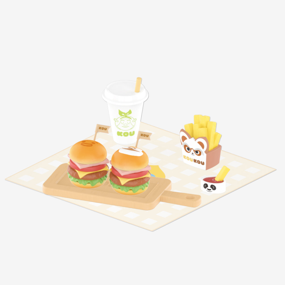 POP MART DreamWorks KouKou Leisurely Afternoon Tea Series Prop [1 Blind Box]