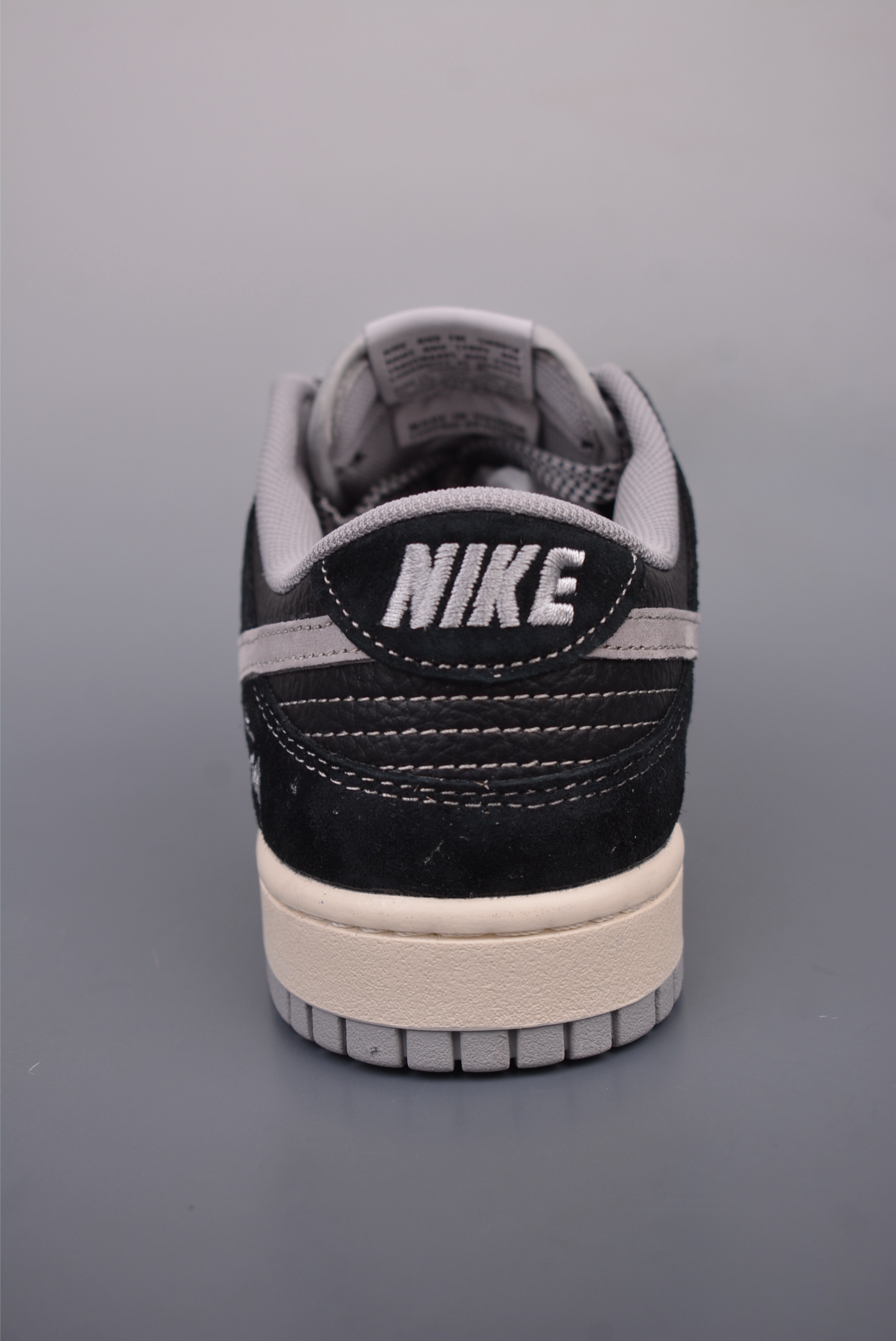 Stussy x Nike By You SB Dunk Low Retro SP Black Grey Embroidery XX3168-201