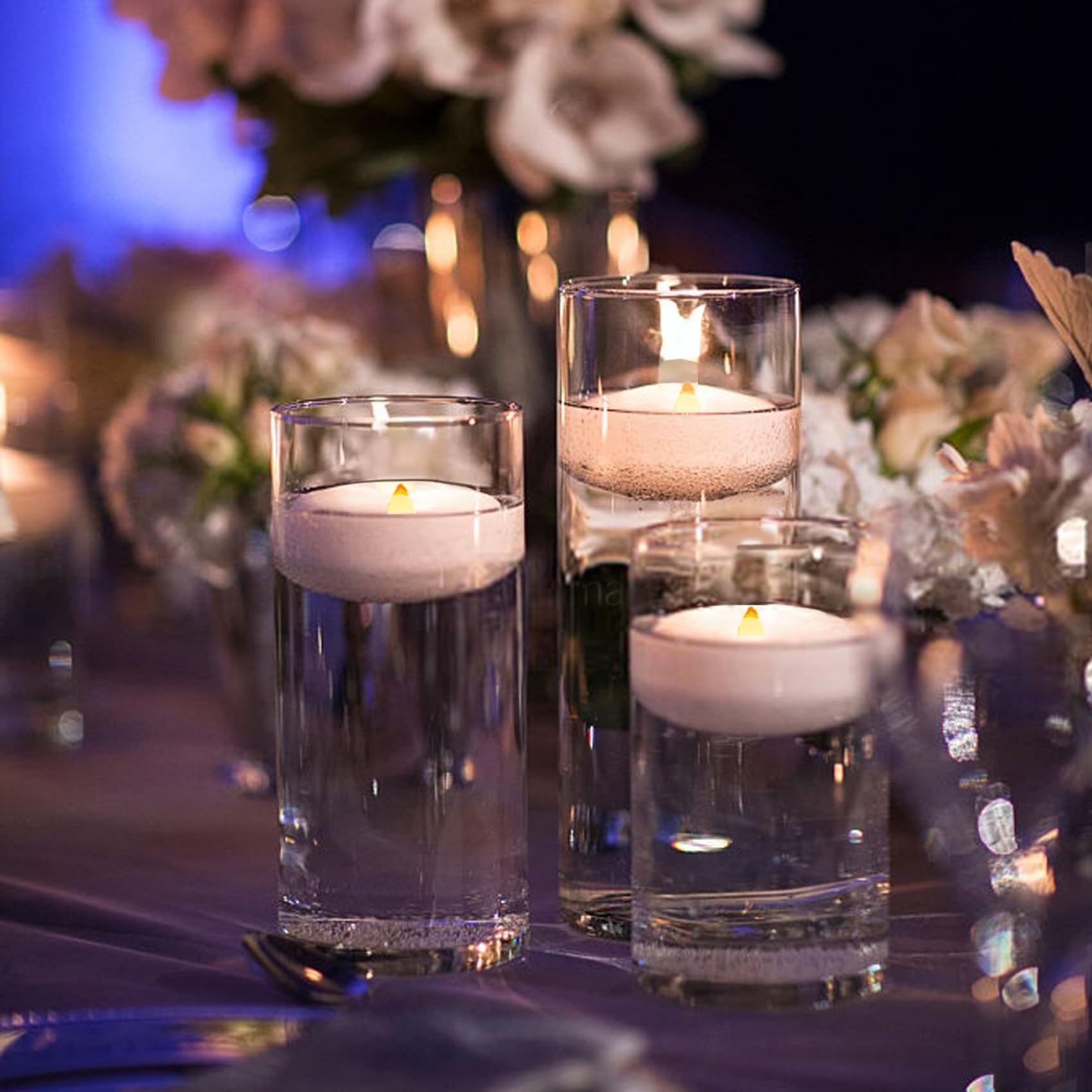 👍Last Day Promotion 60% OFF💥Flameless LED Floating Candles - 6 Pack
