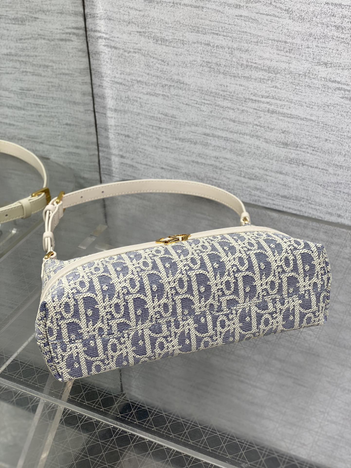 Dior Miss Caro Raffia Series Underarm Bag