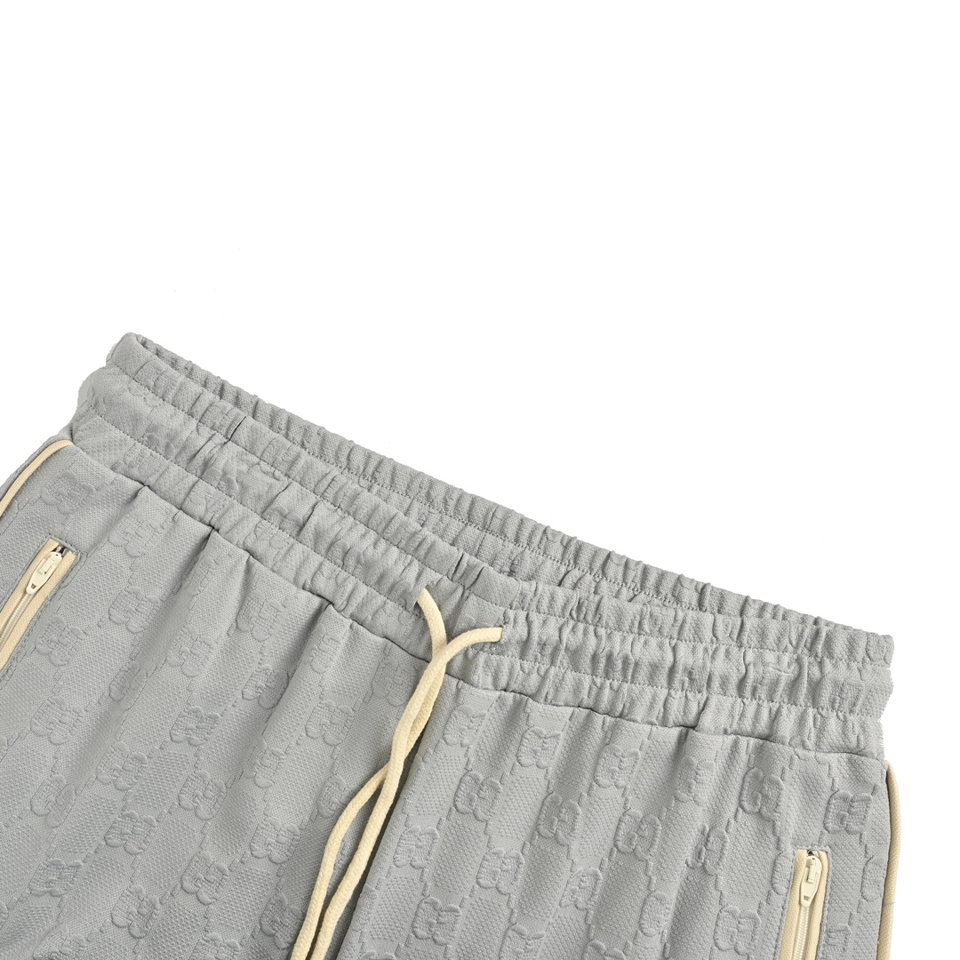 Gucci 24Fw all over print jacquard trousers