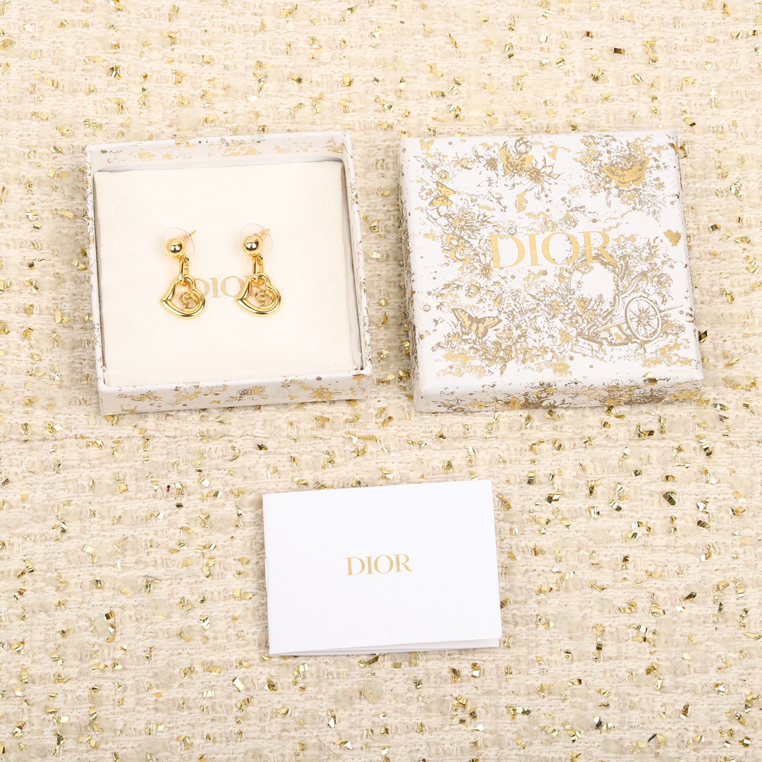 Dior Heart Earrings