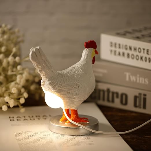 🐔🐔Resin craft laying hen night light, birthday/Christmas/perfect gift🎁🎁