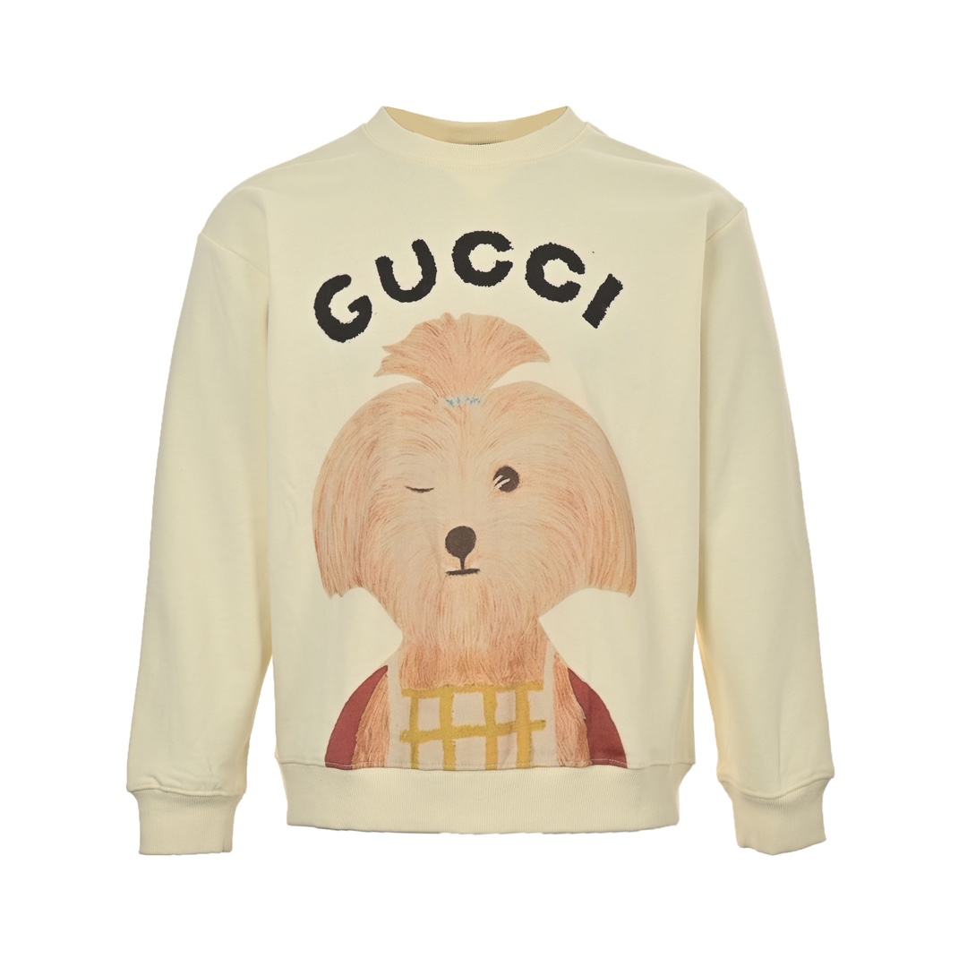 Gucci 24Fw Fun Cartoon Series Print Crew Neck Sweatshirt