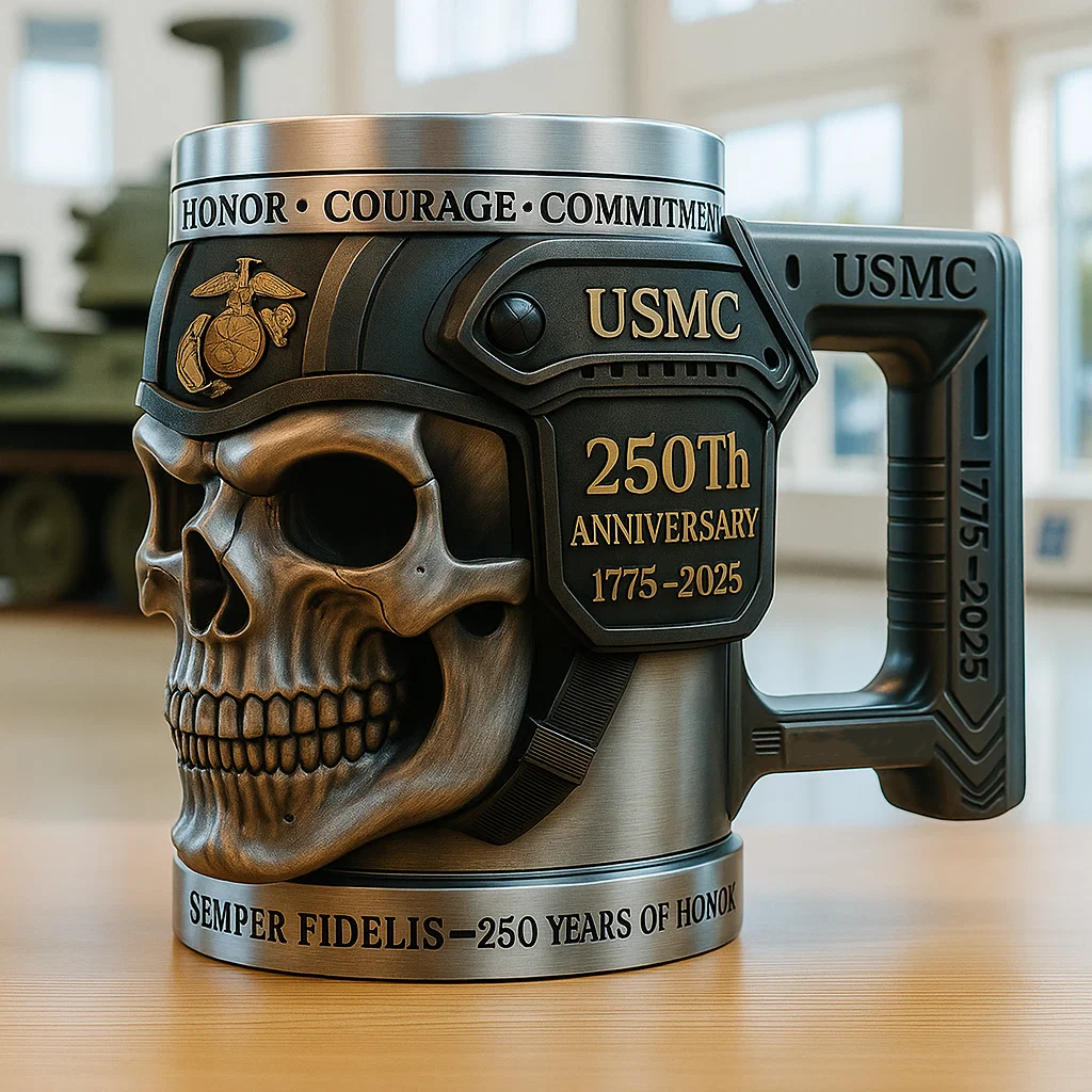 250th Anniversary Soldier Stainless Steel Mug